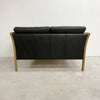 Danish Two Seater Leather Sofa