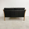 Danish Two Seater Leather Sofa