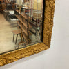 Early 20th Century Gilt Frame Mirror With Bevel Edge Glass