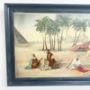 Early 20th Century Nomad Desert Scene Signed By Artist S. Alexander Stetz