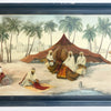 Early 20th Century Nomad Desert Scene Signed By Artist S. Alexander Stetz