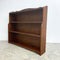 Early 20th Century Vintage Mahogany Waterfall Shelves