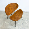 EarlyMidCenturyAustralianChairBentPlywoodandWroughtSteel