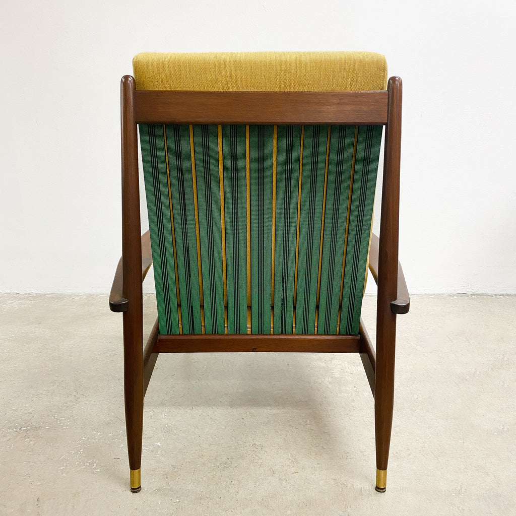 Early Mid Century Parker High Back Armchair