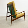 Early Mid Century Parker High Back Armchair