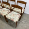 Set Of 6 TH Brown Mid Century 60s Blackwood Dining Chairs