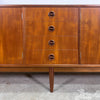 Mid Century Modern Parker Nordic Long 4 Door Teak Sideboard - Restored