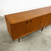 Mid Century Modern Parker Nordic Long 4 Door Teak Sideboard - Restored