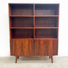 Brazilian Rosewood Mid Century Modern Danish made Book Shelves