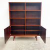 Brazilian Rosewood Mid Century Modern Danish made Book Shelves