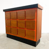 Fabulous Mid Century 1970s Orange And Teak Bar