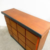 Fabulous Mid Century 1970s Orange And Teak Bar