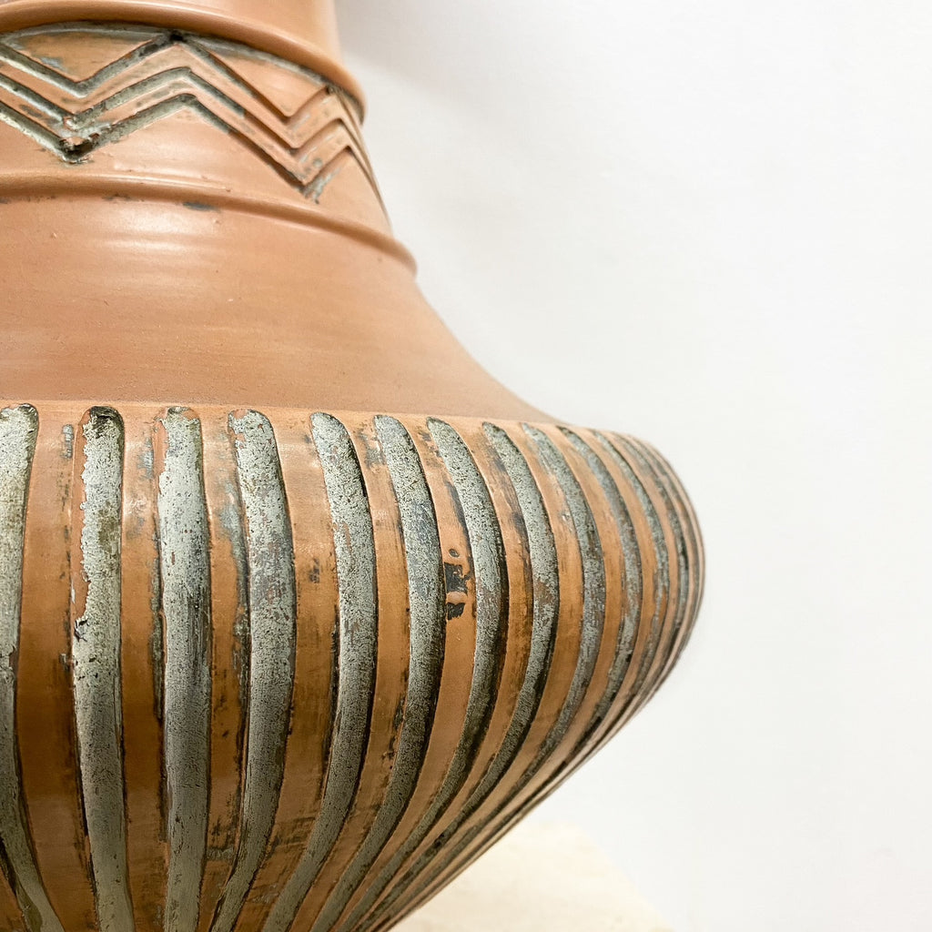 Large Mid Century Studio Pottery Lamp Base C1960s