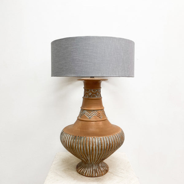 Large Mid Century Studio Pottery Lamp Base C1960s