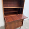 Mid Century Danish Brazilian Rosewood Shelves With Cabinet