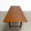 Danish Mid Century Teak Coffee Table By E W Bach 1960s
