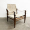 Mid Century Safari Chair - John Duffecy - Restored and Recovered