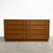 Mid Century Teak Parker Chest Of Drawers With 8 Drawers