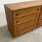 Mid Century Teak Parker Chest Of Drawers With 8 Drawers