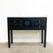 Japanese Black Console Or Hall Table