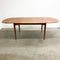 Mid Century Parker 'D' End Extension Dining Table