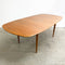 Mid Century Parker 'D' End Extension Dining Table