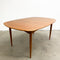 Mid Century Parker 'D' End Extension Dining Table