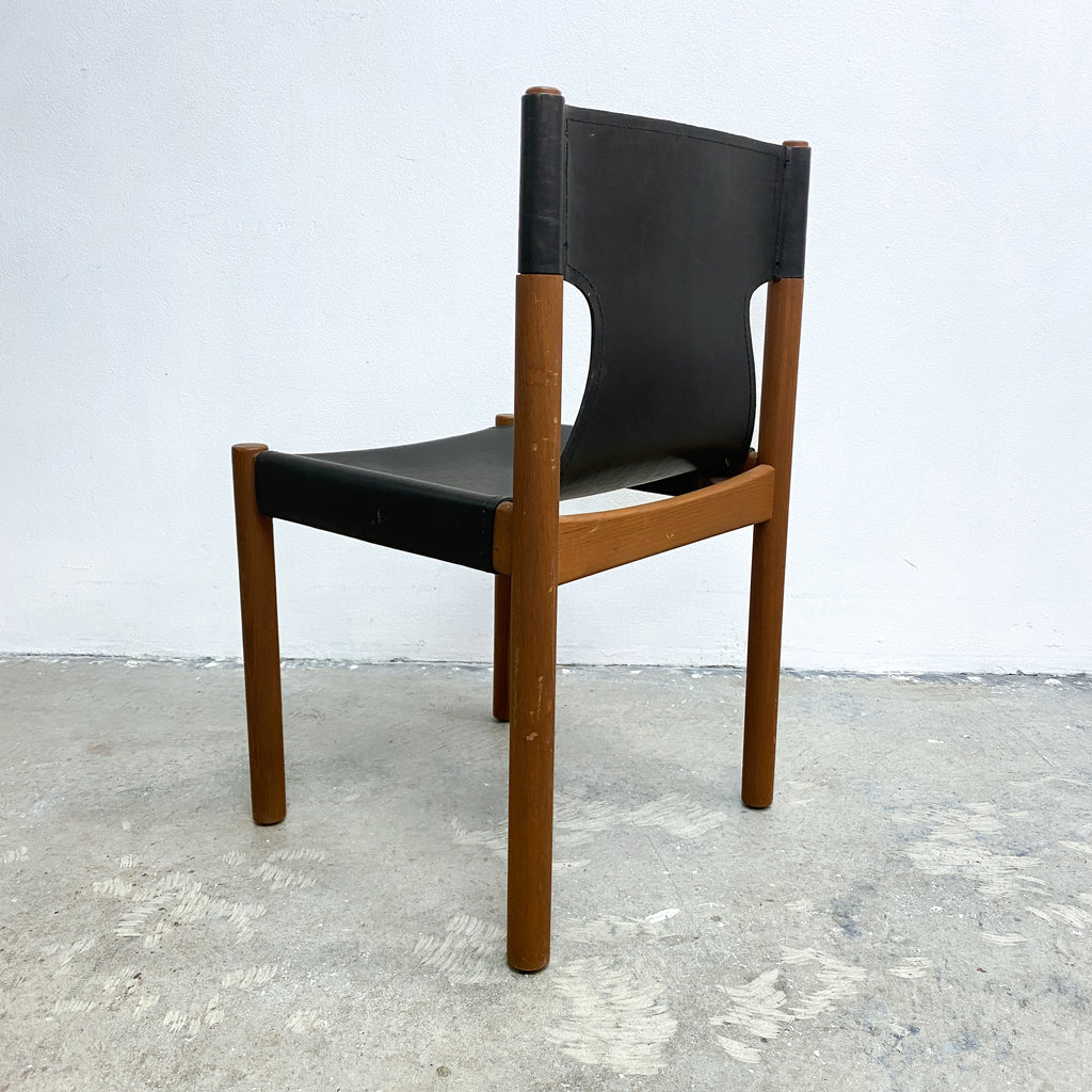 Fler 'Flervilla' Leather Sling Back Chairs
