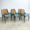 Framac Mid Century Set Of Six Dining Chairs- New Upholstery and Foam