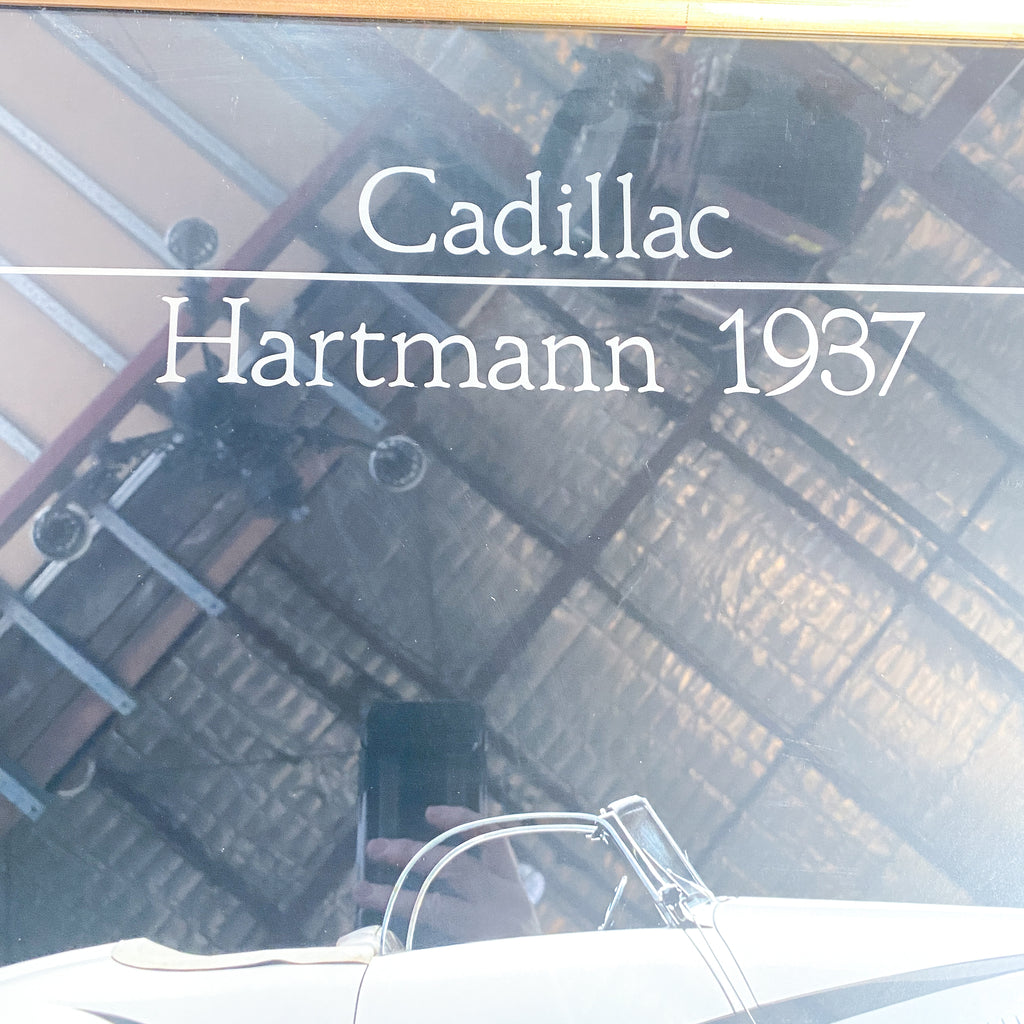 Framed Cadillac Poster 