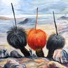 Framed Landscape Painting Australian Grass Trees
