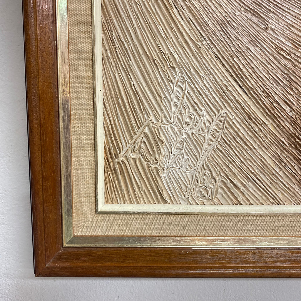 'Glotis et Kyse' 1981 Oil On Canvas by Jules Michel