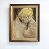'Glotis et Kyse' 1981 Oil On Canvas by Jules Michel