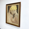 'Glotis et Kyse' 1981 Oil On Canvas by Jules Michel
