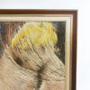 'Glotis et Kyse' 1981 Oil On Canvas by Jules Michel