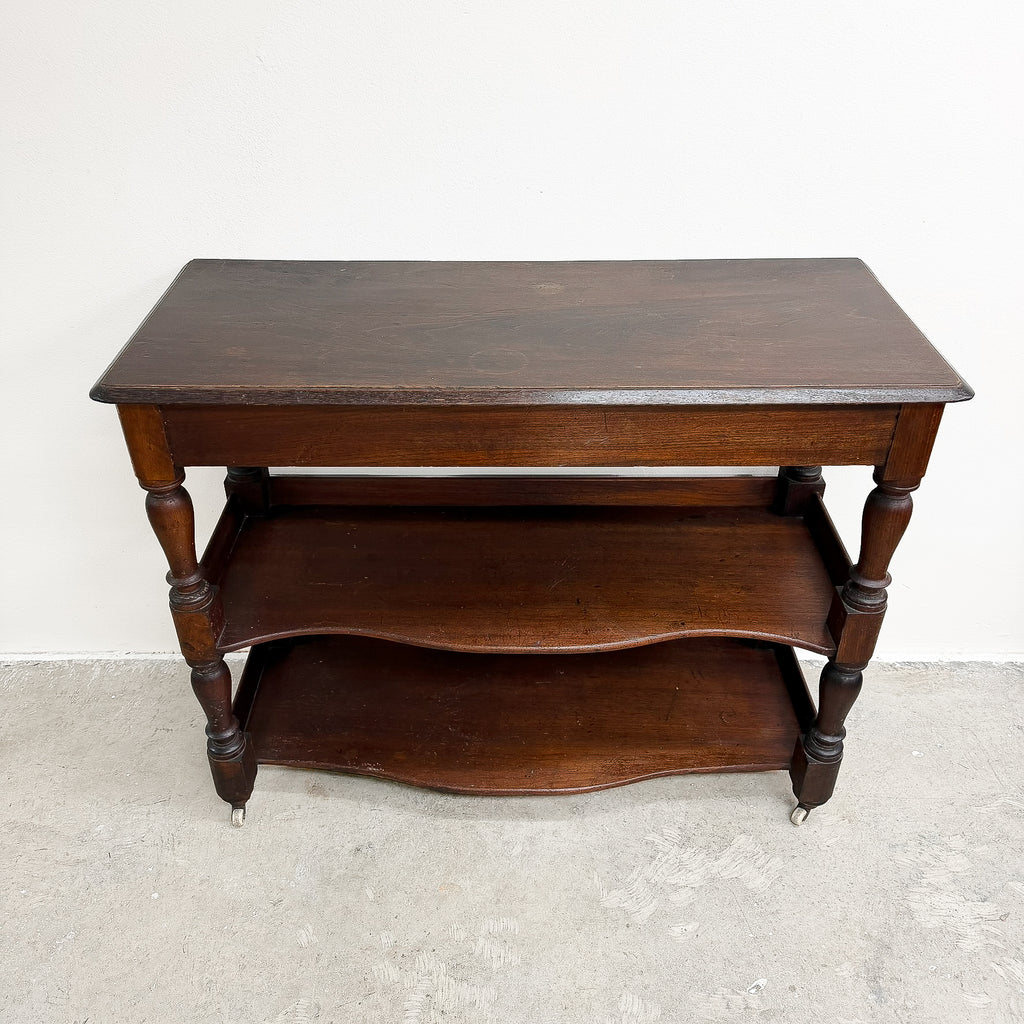 Hallway Console Table With Two Shelves Australian Cedar
