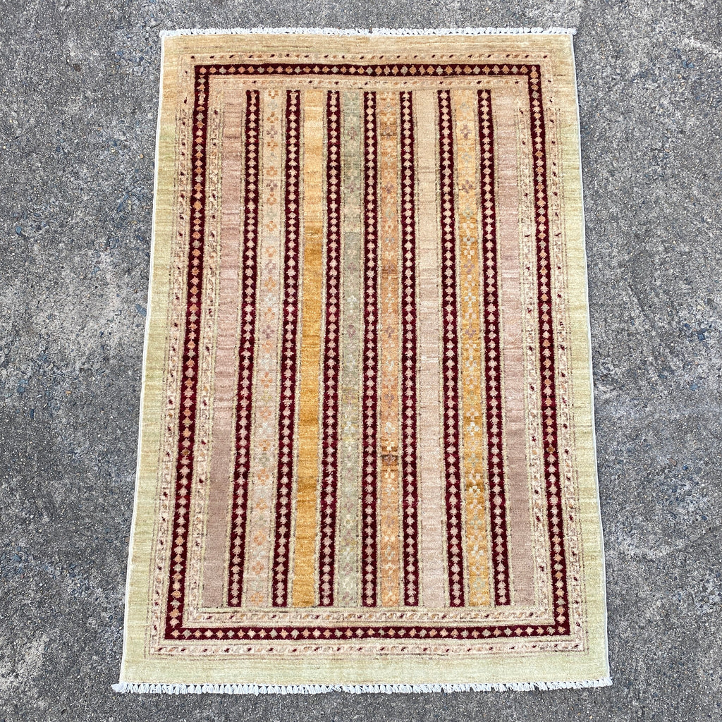Hand Knotted Wool Rug