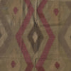 Hand Woven Afghan Wool Beige And Red Kilim Rug #054