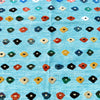 Hand Woven Afghan Wool Blue Kilim Rug #040