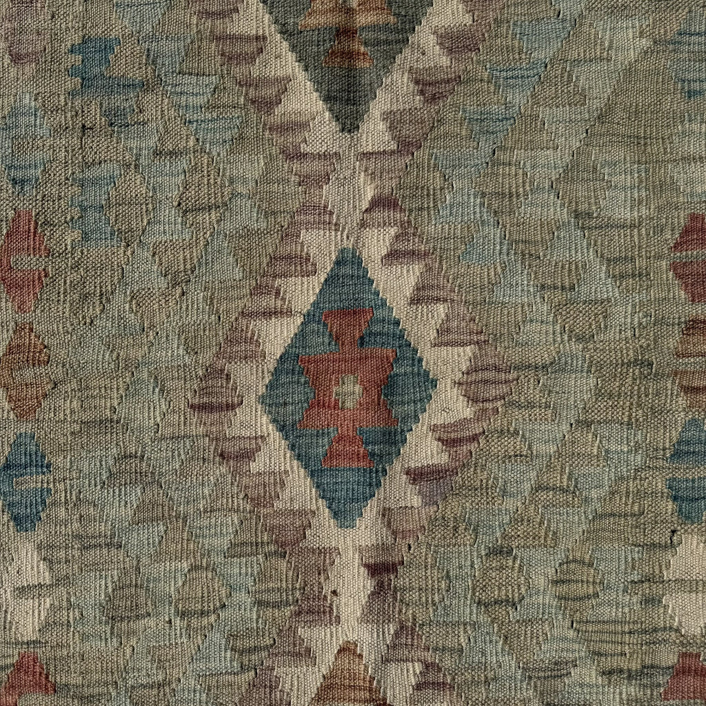 Hand Woven Afghan Wool Kilim Rug #009