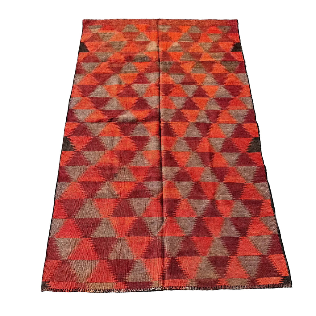 Hand Woven Afghan Wool Kilim Rug #037