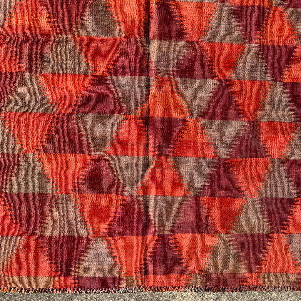 Hand Woven Afghan Wool Kilim Rug #037
