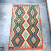 Hand Woven Afghan Wool Kilim Rug #057