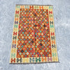 Hand Woven Afgan Wool Kilim Rug