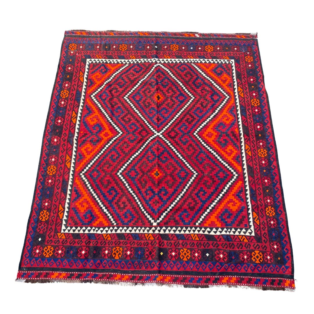 Handmade Kilim Wool Rug