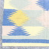 Handmade Wool Kilim Rug With Geometric Pattern