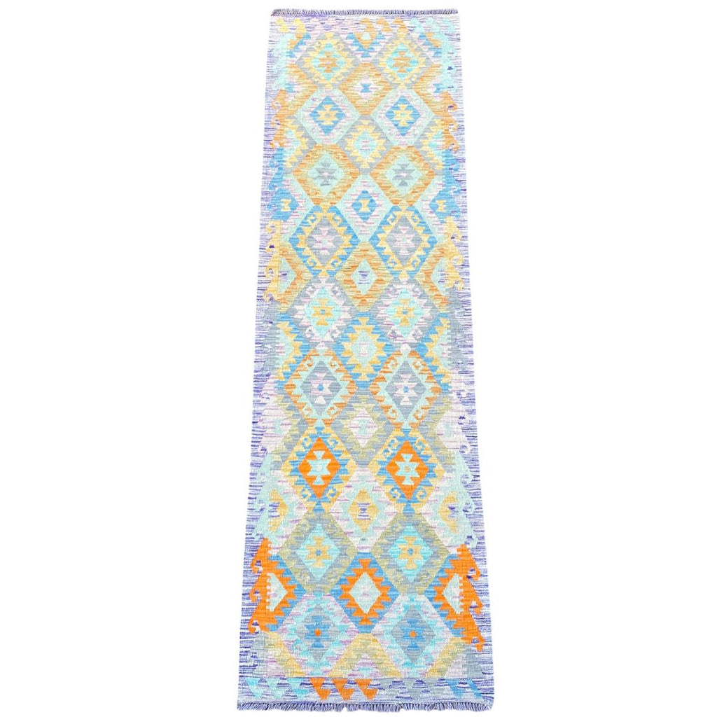 Handmade Wool Kilim Runner Rug