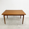 Mid Century Danish Teak Extension Dining Table - Restored