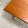 Mid Century Danish Teak Extension Dining Table - Restored