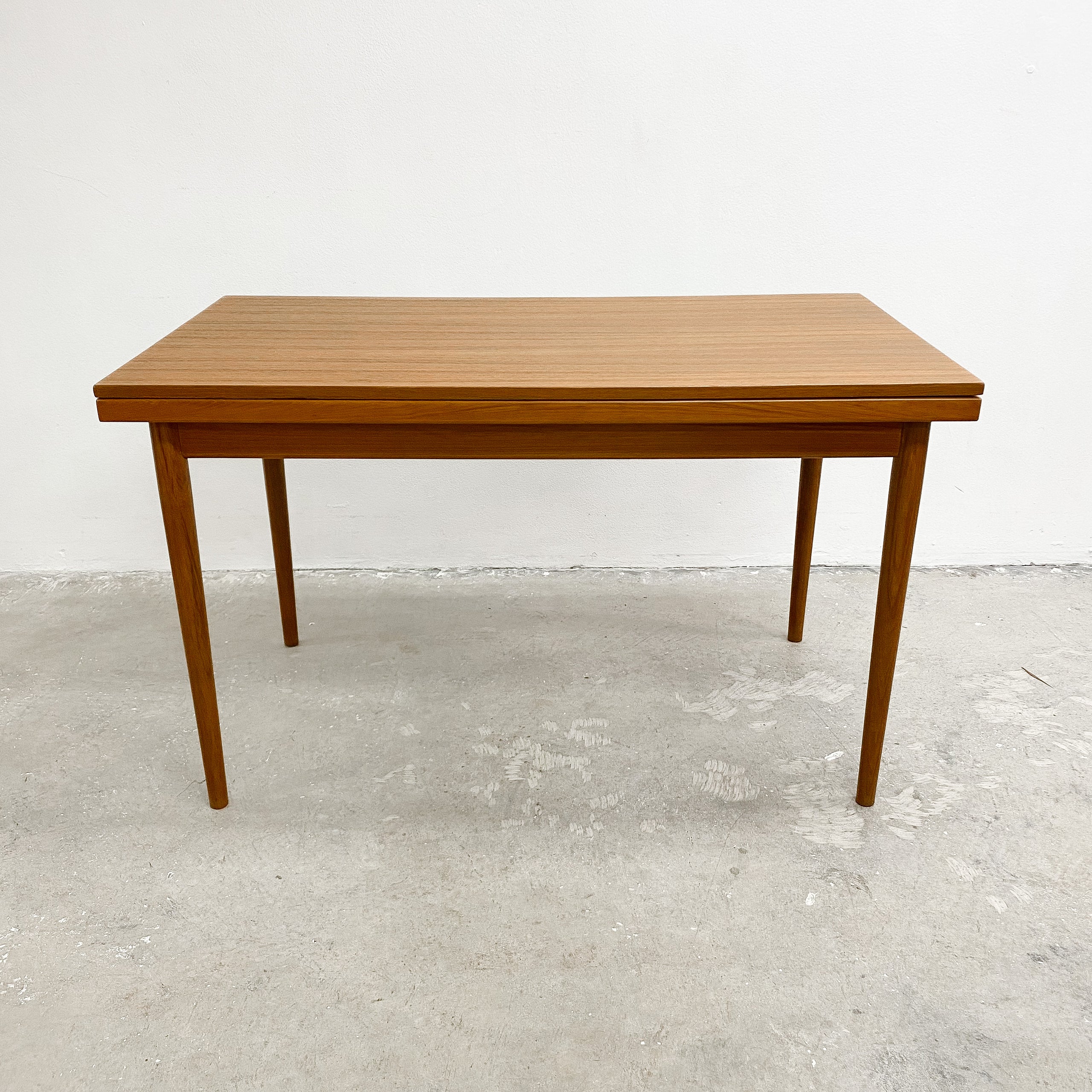 Fabulous Rare Parker Teak Side Extension Dining Table – The Design Ark